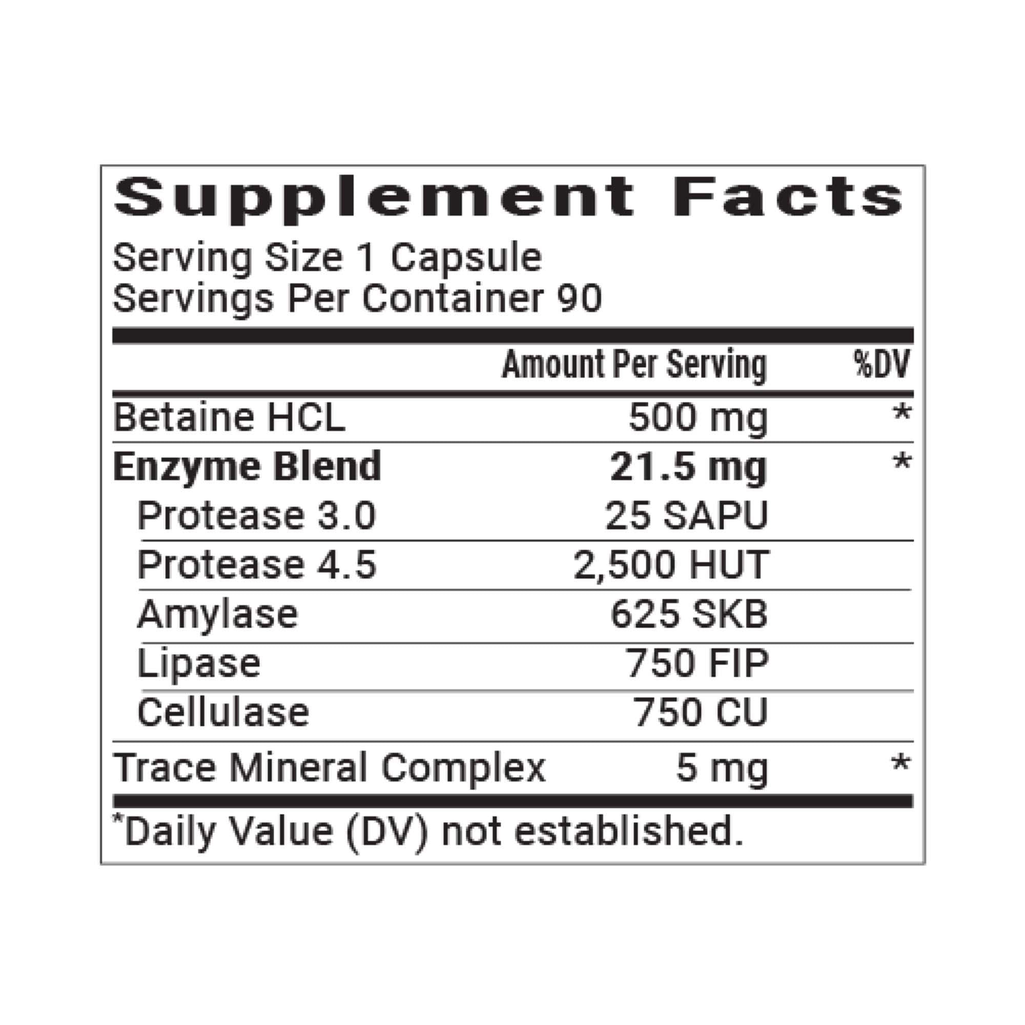HCL Breakthrough - 90 Capsules