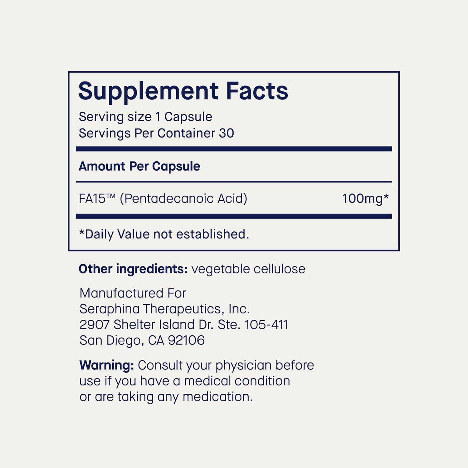 Fatty 15 Starter Kit -  90-day Supply