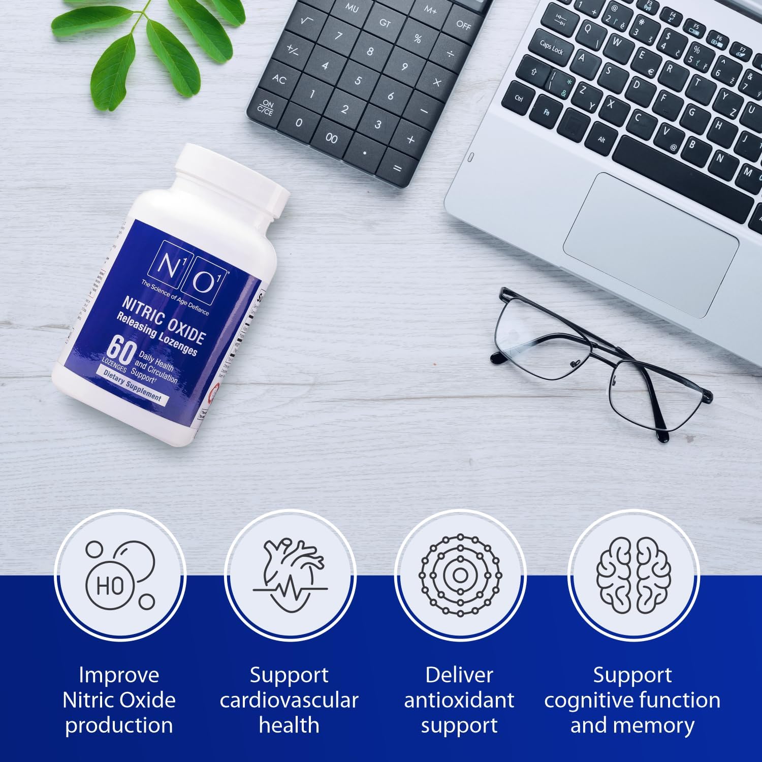 N1O1 Nitric Oxide  - 60 Release Lozenges