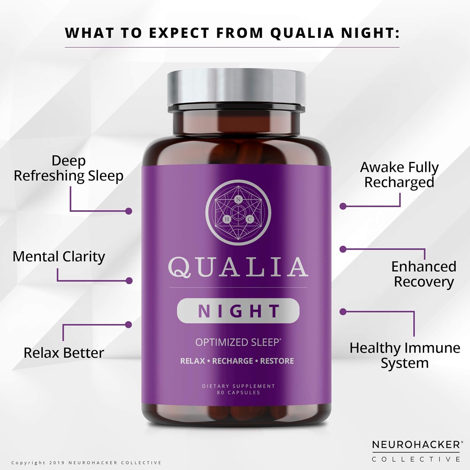 Qualia Night - 60 Caps
