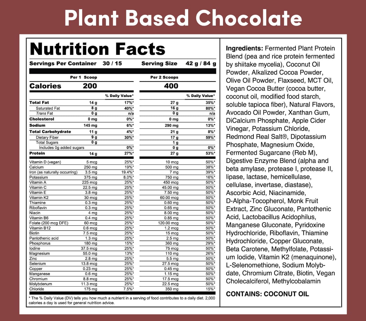 HLTH Plant Based Complete Meal