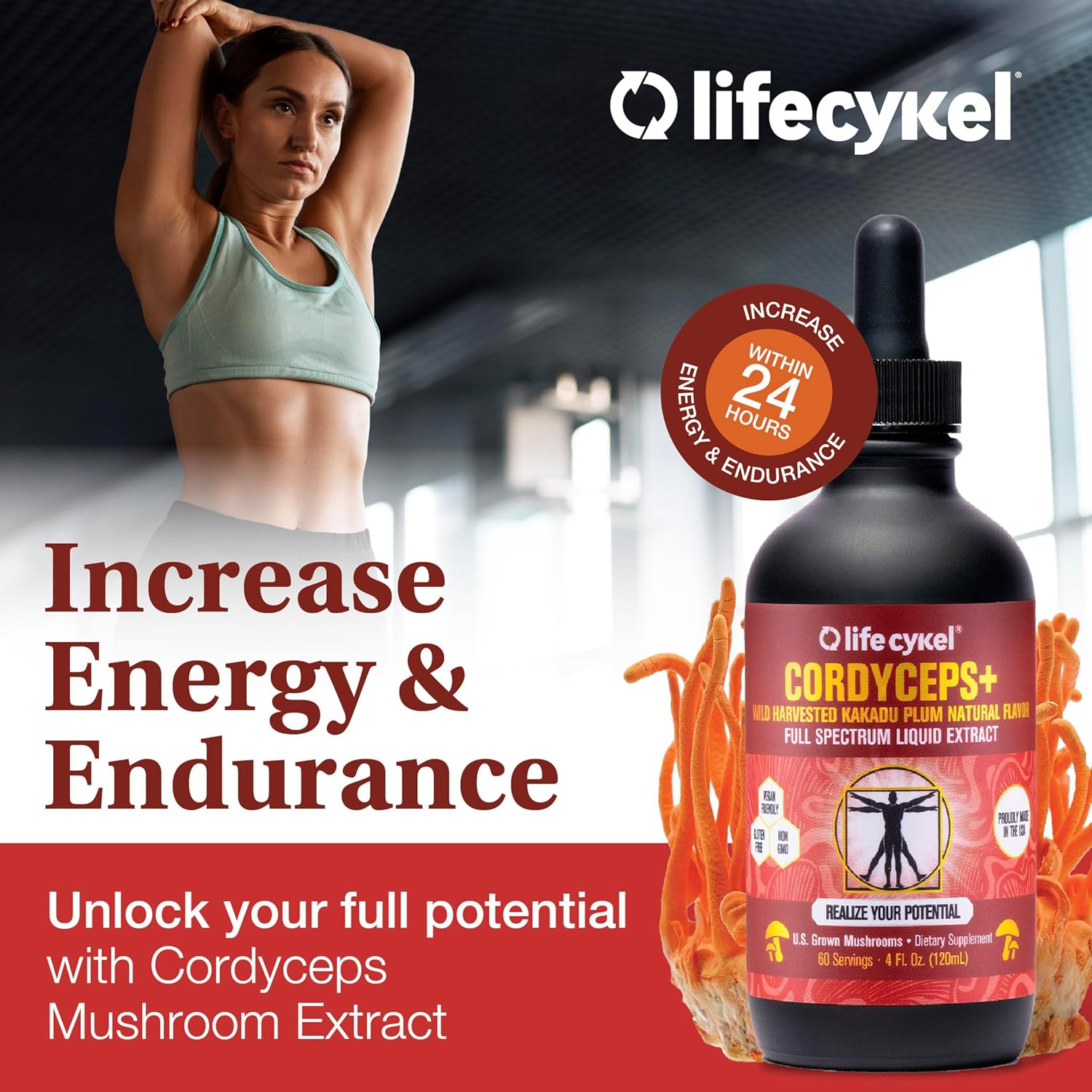 Cordyceps Double Extract 2oz