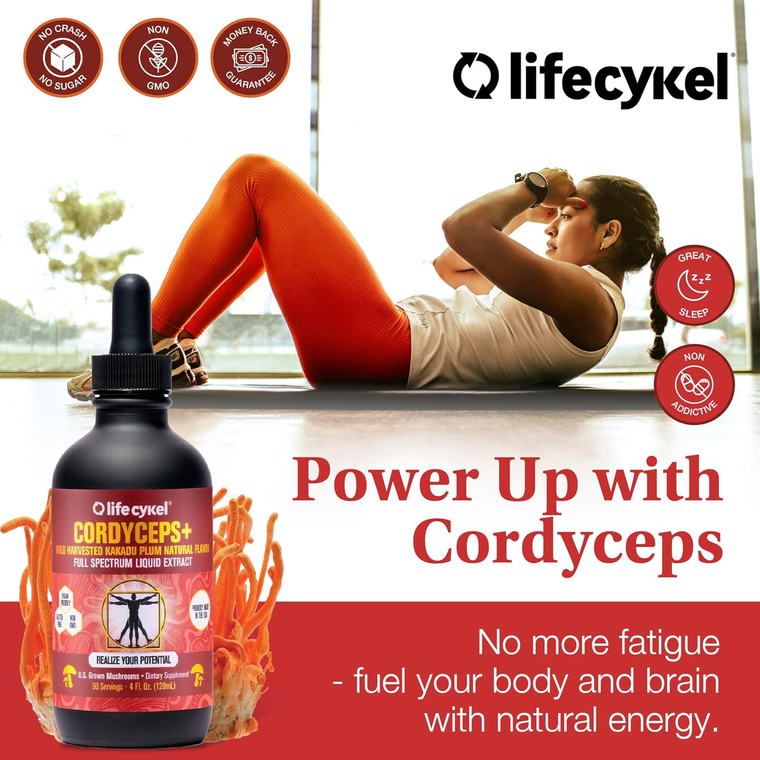 Cordyceps Double Extract 2oz
