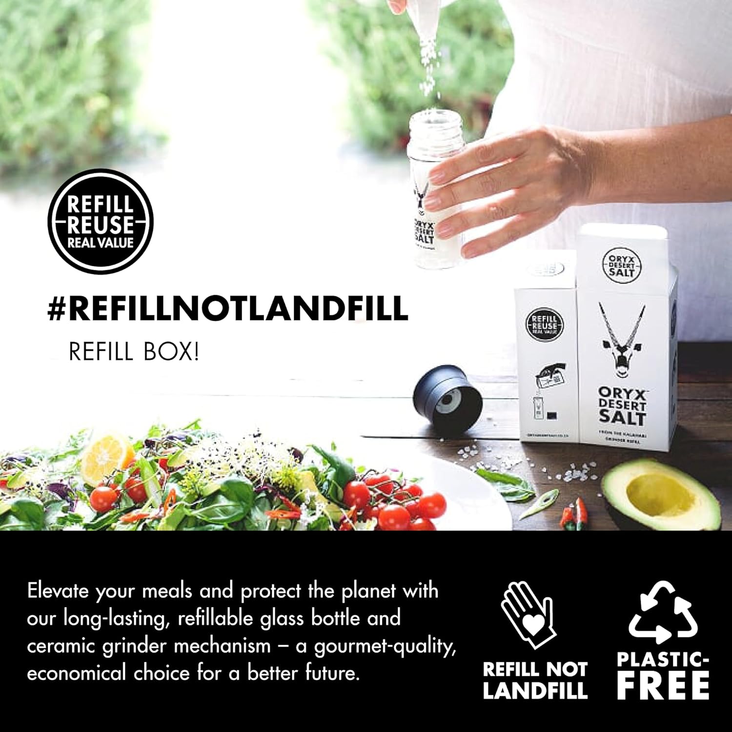 Oryx Desert Salt Coarse Refill Box