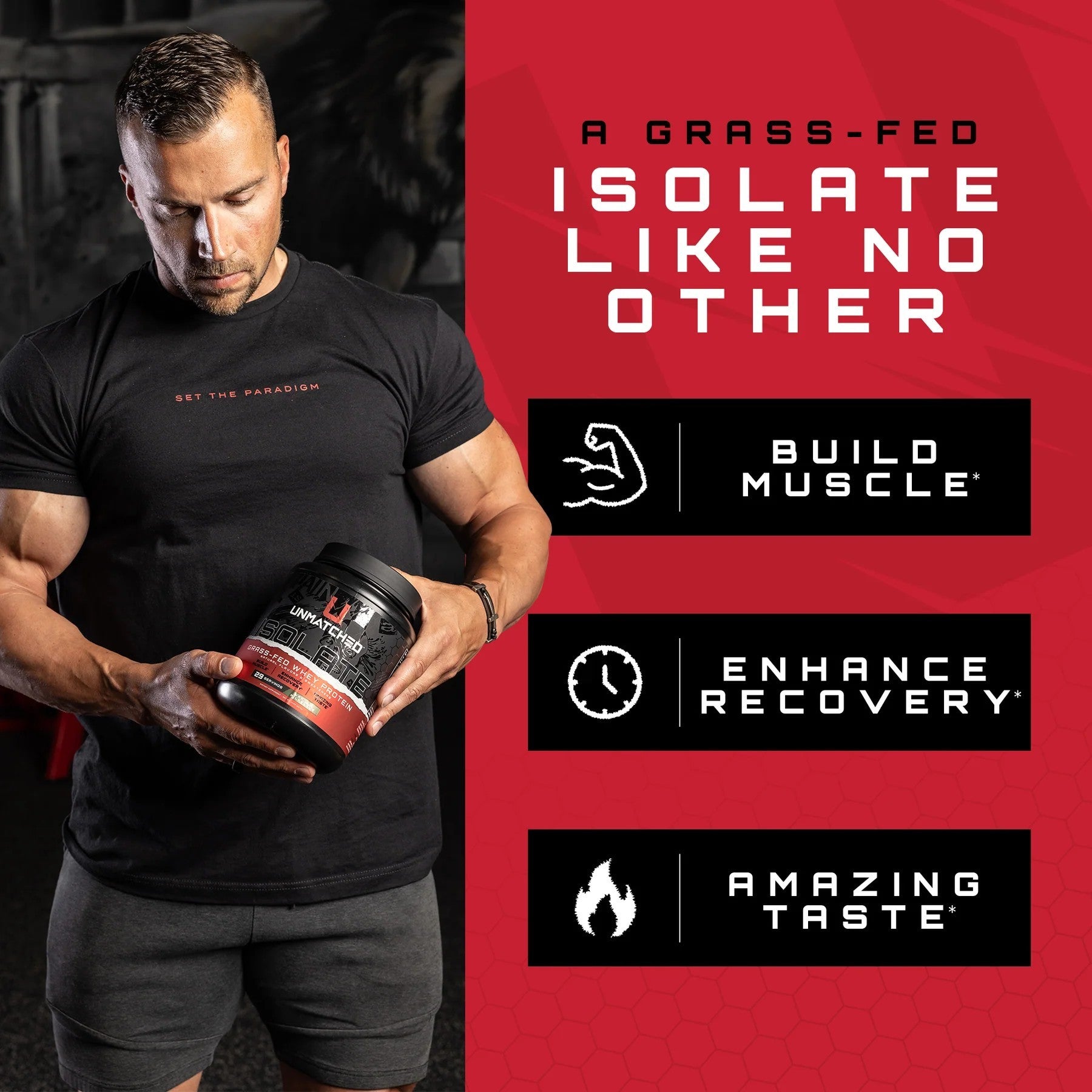 Isolate - Vanilla milkshake flavor