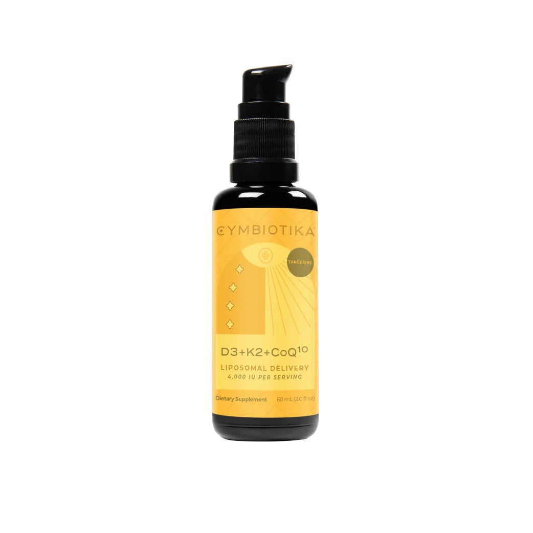 Liposomal Vitamin D3 + K2+ CoQ10 - 60ml - Tangerine flavor