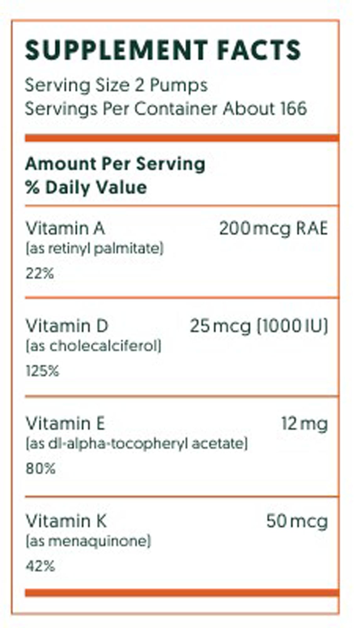 ADEK Vitamin Liquid