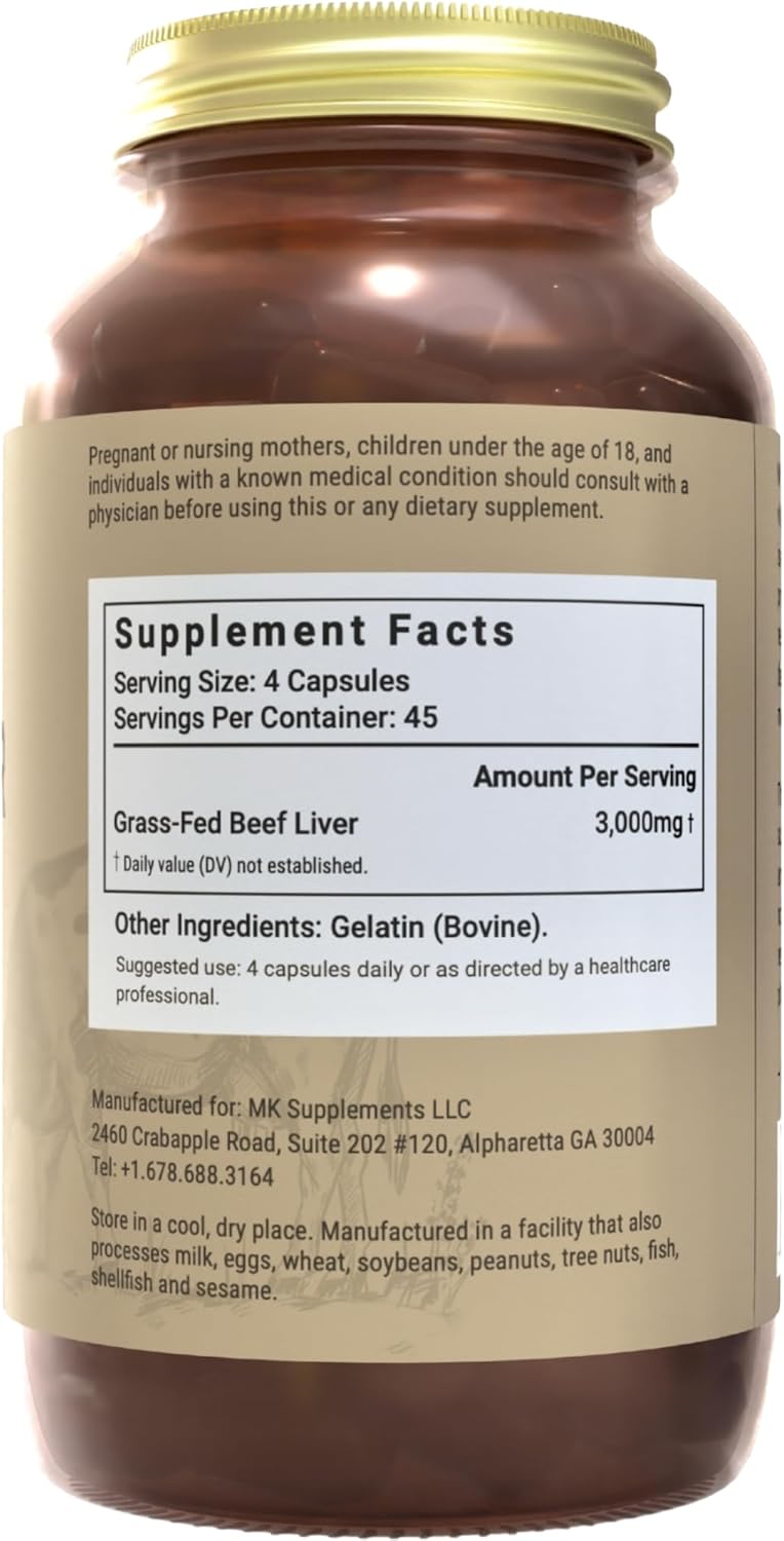 Grass-Fed Beef Liver