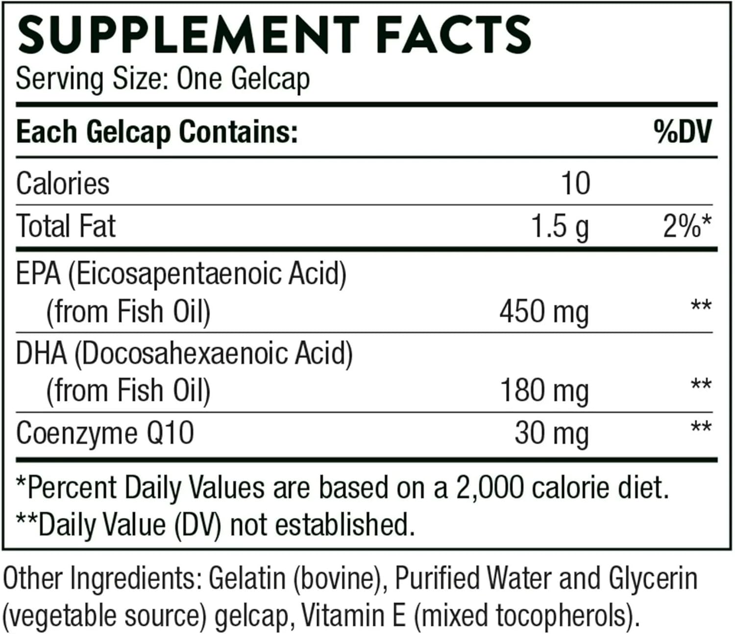 Omega-3 with CoQ10 - 90 Gelcaps