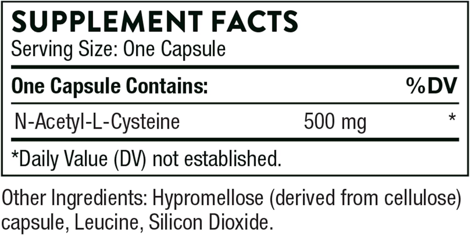 NAC - N-Acetylcysteine - 90 Caps