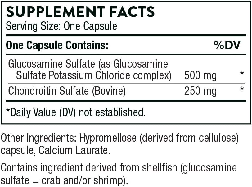 Glucosamine & Chondroitin - 90 Caps