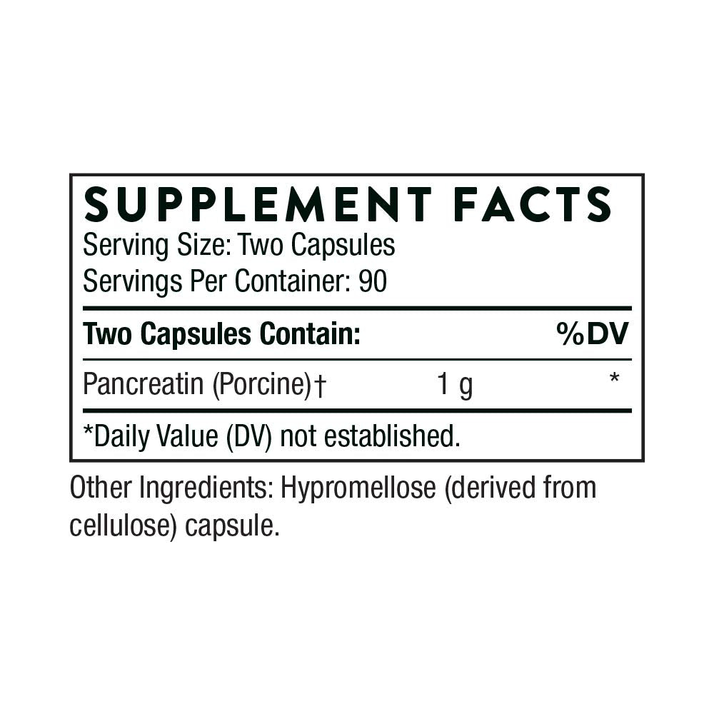 Pancreatic Enzymes - 180 Caps