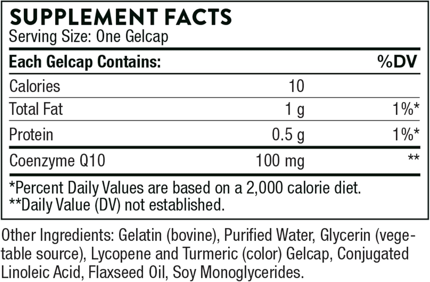 CoQ10 - 60 Gelcaps