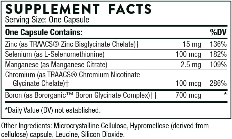 Trace Minerals - 90 Caps