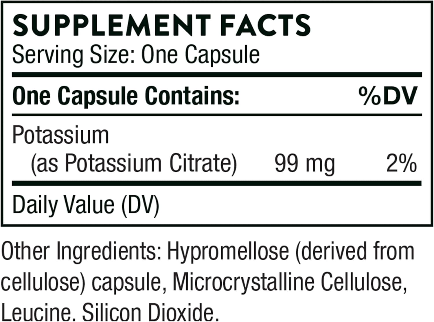 Potassium Citrate - 90 Caps