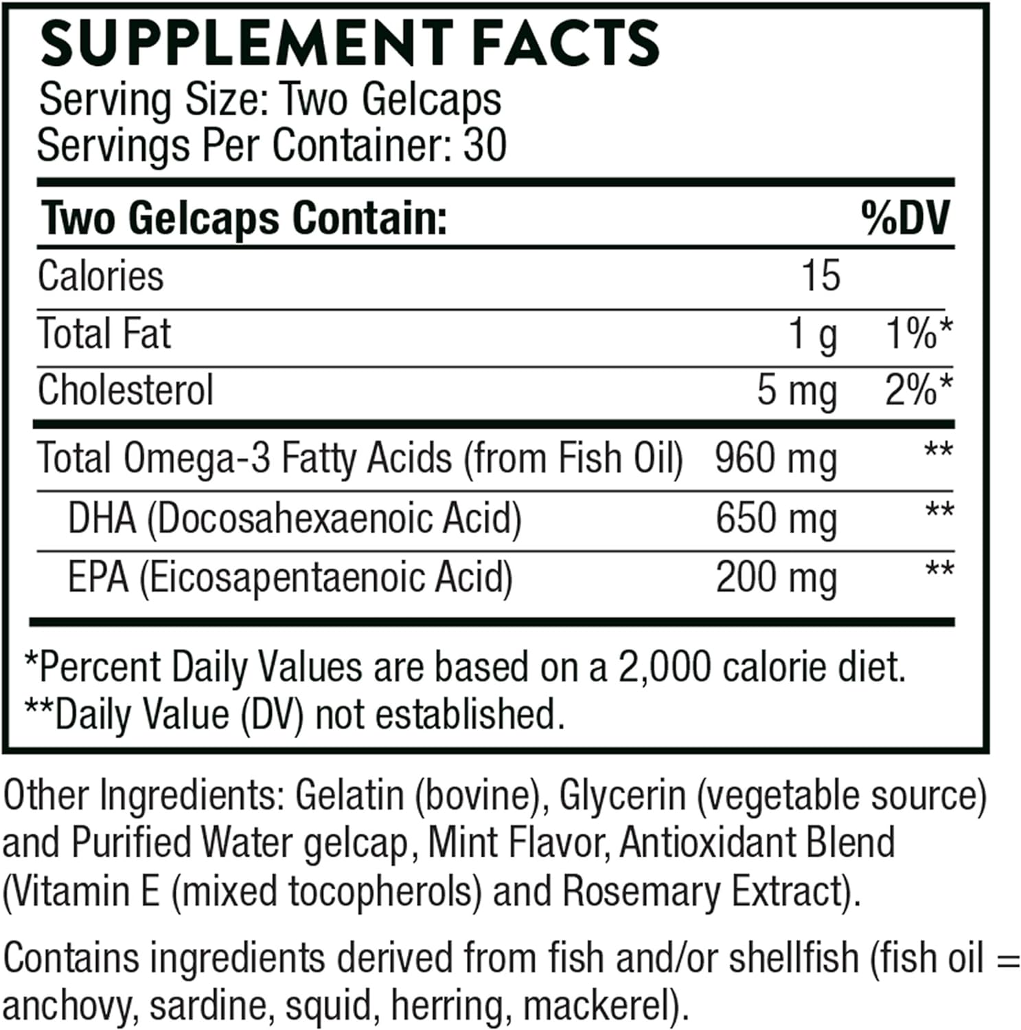 Prenatal DHA - 60 Caps
