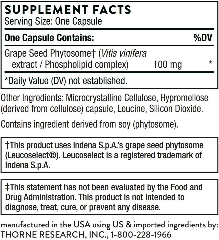Grape Seed Extract - 60 Caps