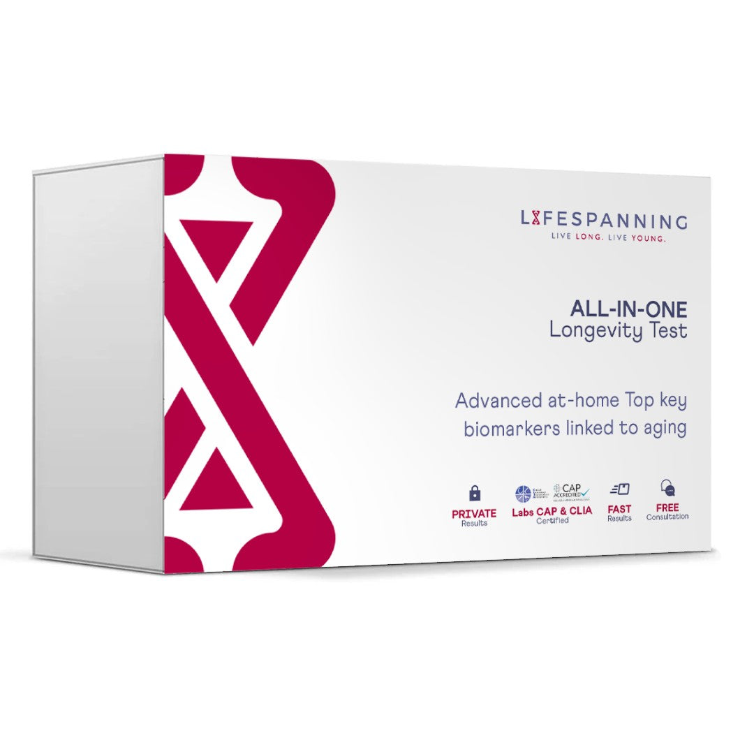 At-Home Longevity Test for 28 Key Biomarkers