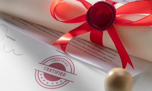 An Online Certificate