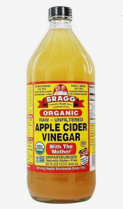 Bragg Organic Raw Apple Cider Vinegar, 32 Fluid Ounce