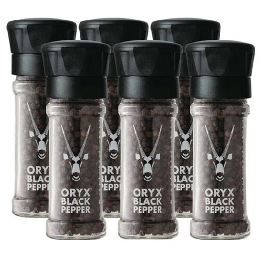 Oryx Black Pepper Griders - Pack of 6