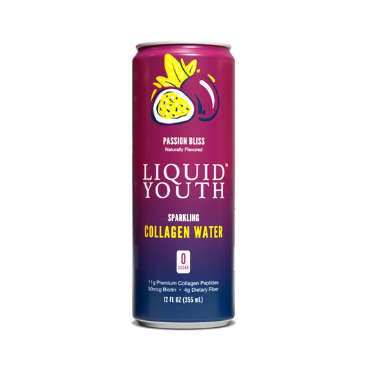 Sparkling Collagen Water - Passion Bliss flavor
