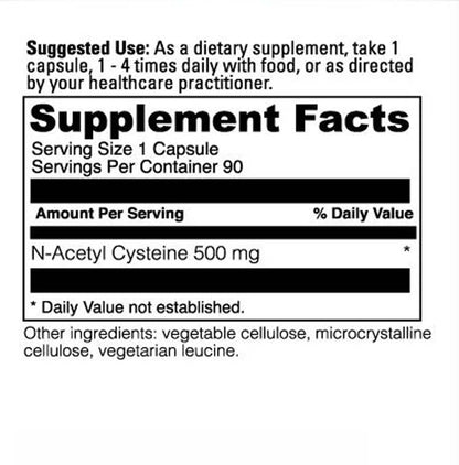 N-Acetyl Cysteine 500 mg