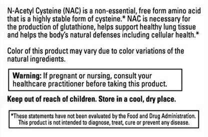 N-Acetyl Cysteine 500 mg