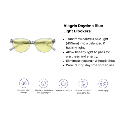 Alegria Daytime Blue Light Blockers