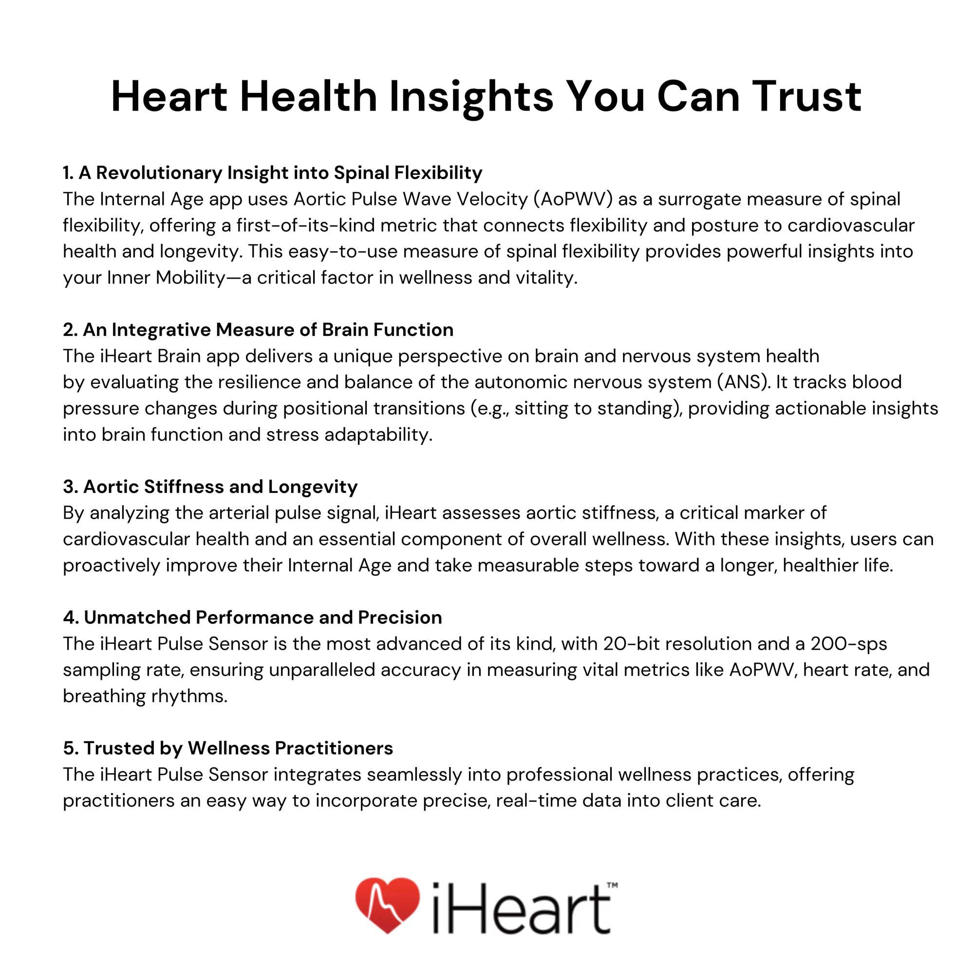 iHeart Wellness Monitor