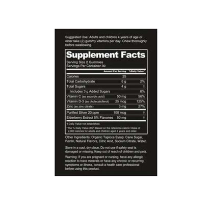Nano-Silver Immune Gummies