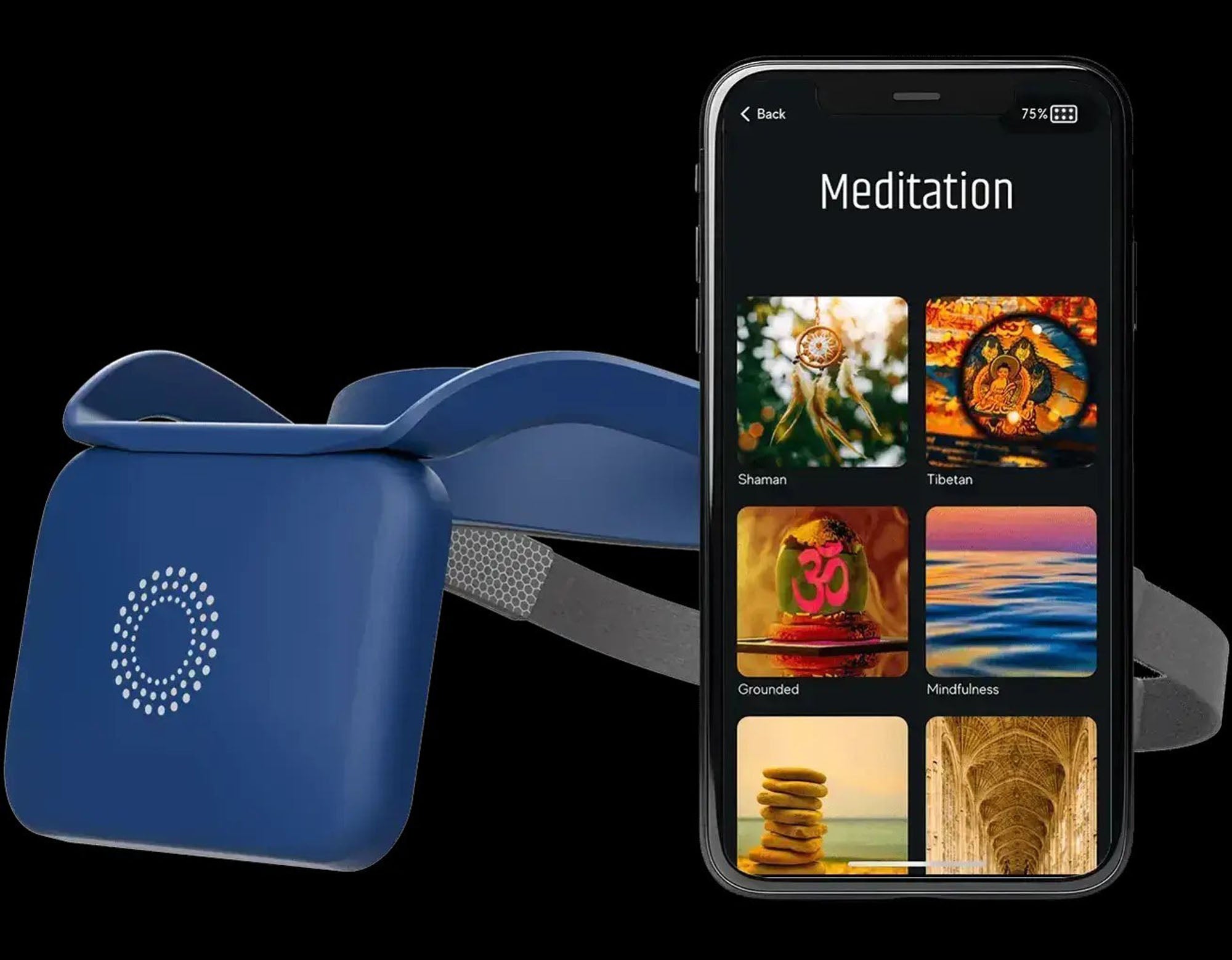 NeuroVIZR Headset & App: Enhance Relaxation, Focus, and Sleep