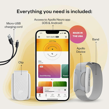 Apollo Neuro Wearable - Glacier color