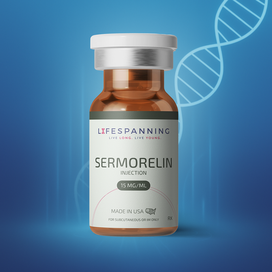 Sermorelin Peptide 3mg/mL (5mL) - 15mg total