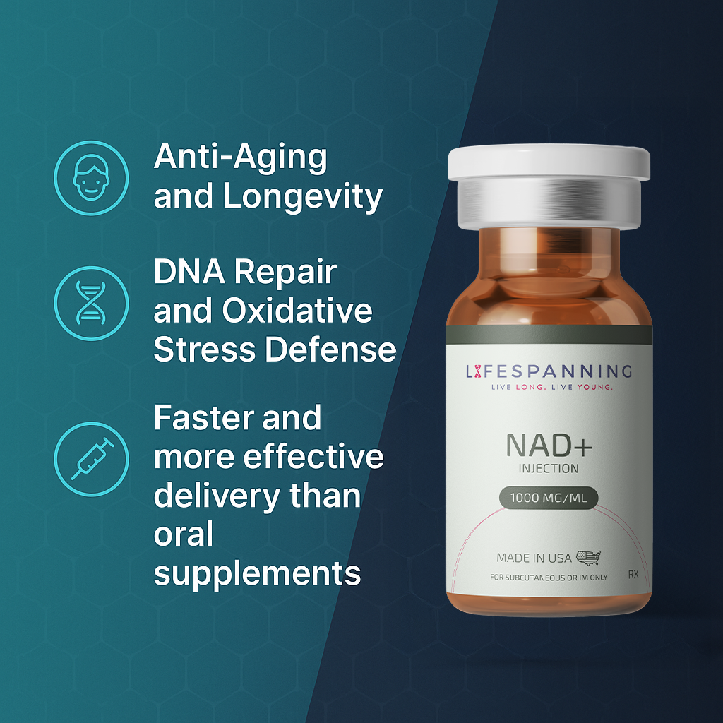 NAD+ Peptide Therapy - 1000mg total