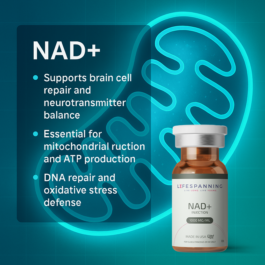NAD+ Peptide Therapy - 1000mg total (TEST)