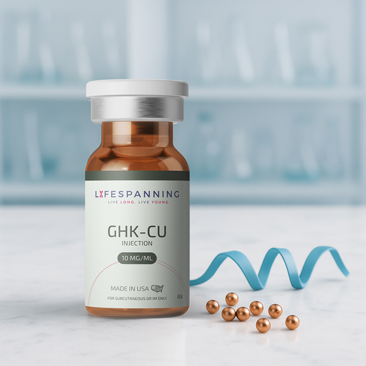 GHK-Cu Peptide 10mg/mL (5mL) - 50mg total