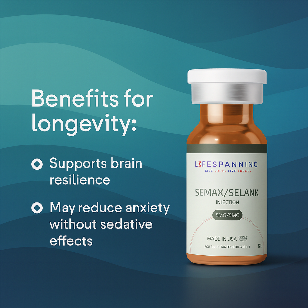 Semax/Selank Peptides therapy -5mg/5mg total