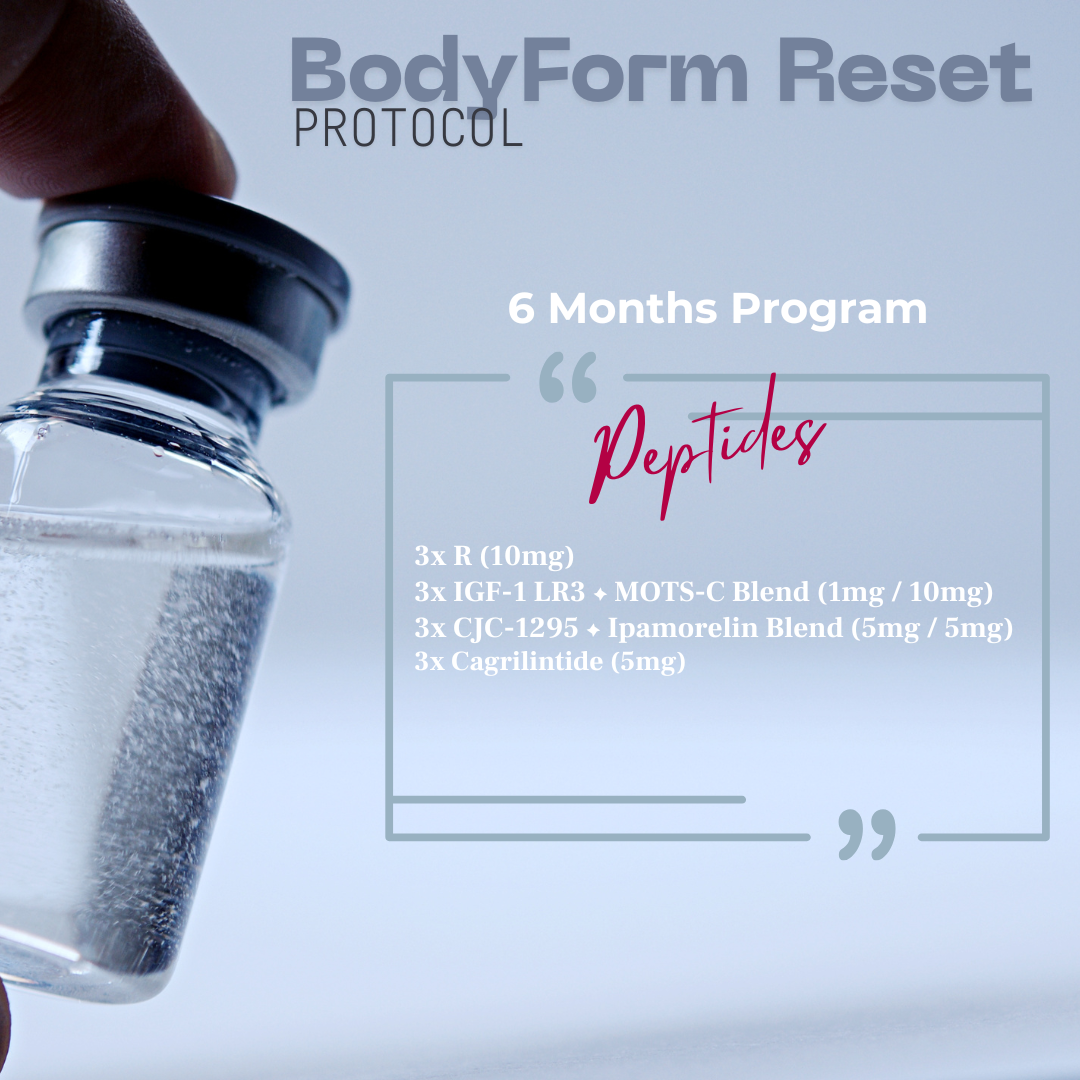BodyForm Reset Optimized Peptide Therapy 6 Months Program