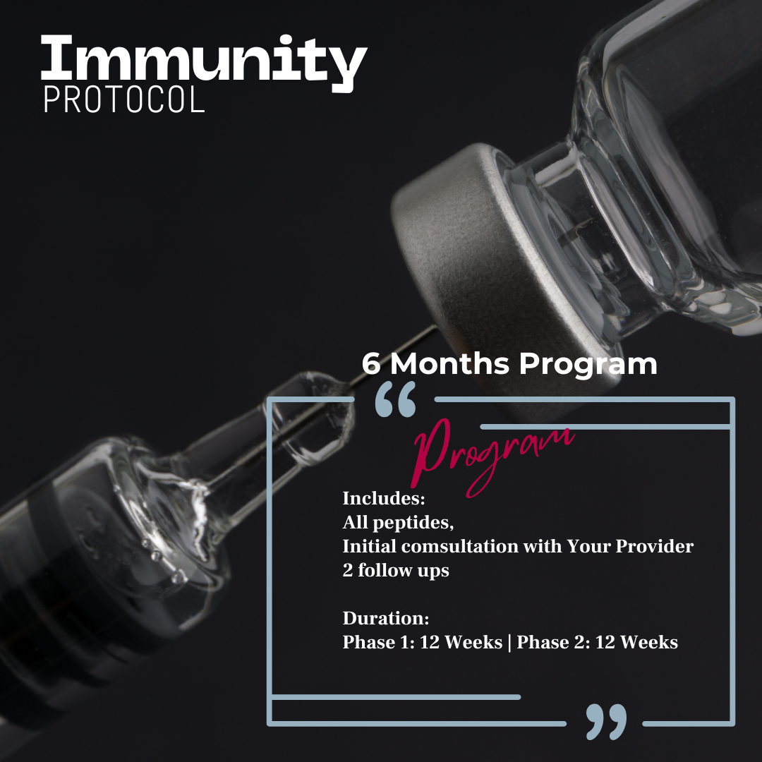 Immunity Optimized Peptide Therapy 6 Months  Program