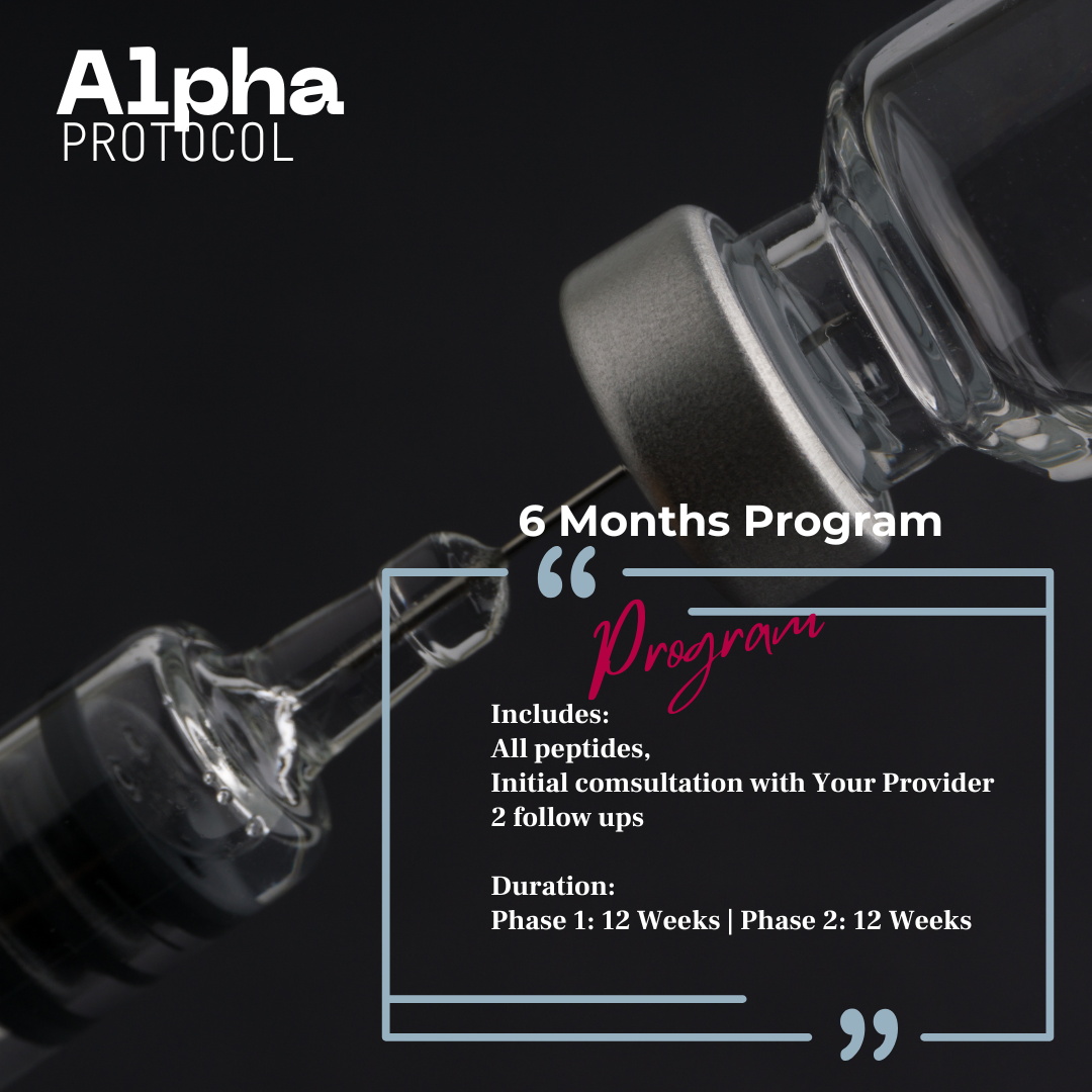 Alpha Optimized Peptide Therapy 6 Months  Program