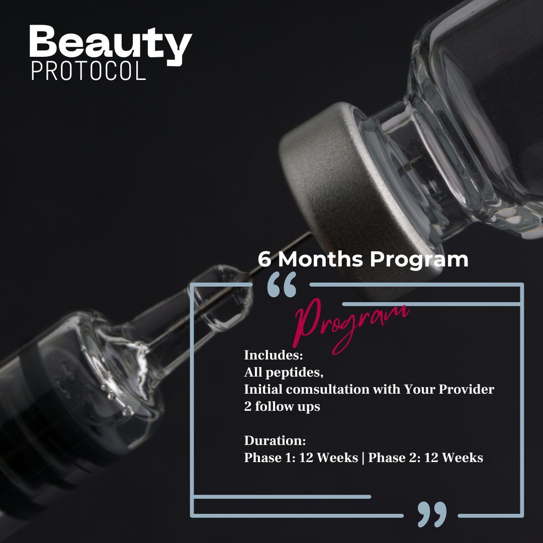 Beauty Optimized Peptide Therapy 6 Months  Program