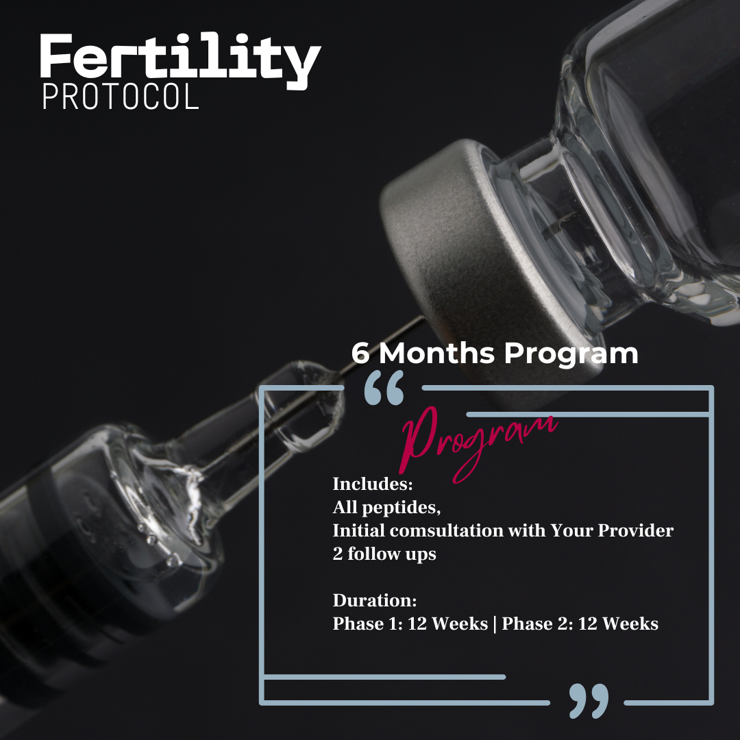 Fertility Optimized Peptide Therapy 6 Months  Program