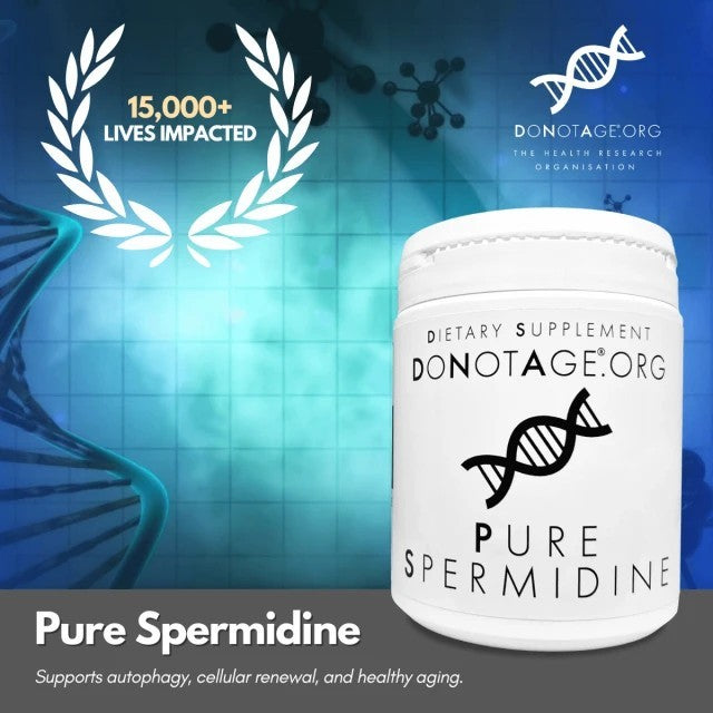 Pure Spermidine 8mg, 60 capsules