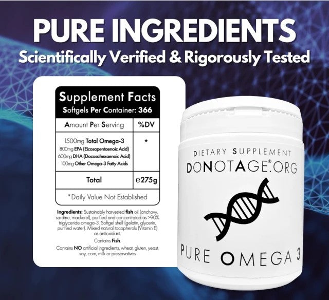 Pure Omega 3, 60 capsules