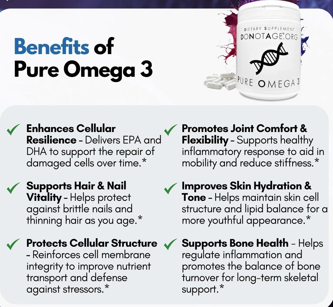 Pure Omega 3, 60 capsules