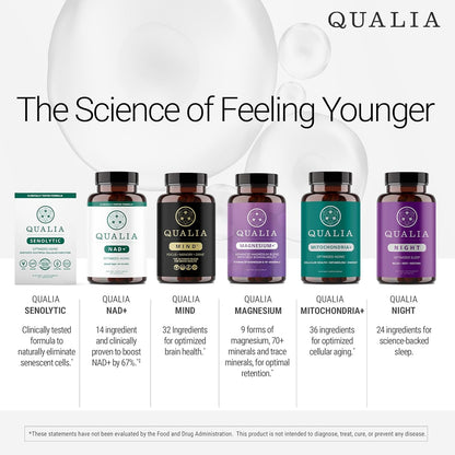 Qualia Mind 2.0 Caffeine Free - 120 Caps