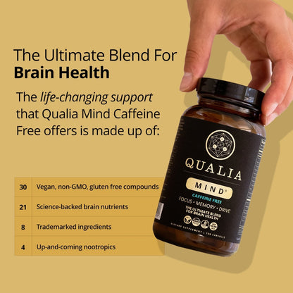 Qualia Mind 2.0 Caffeine Free - 120 Caps