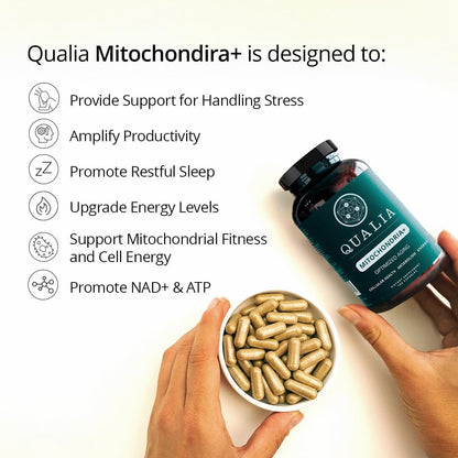 Qualia Mitochondria+ 160 Caps