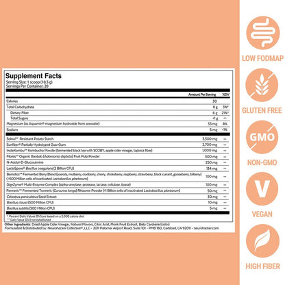Qualia Probiotic+ (former Synbiotic) 5.6oz - Tropical fruit flavor